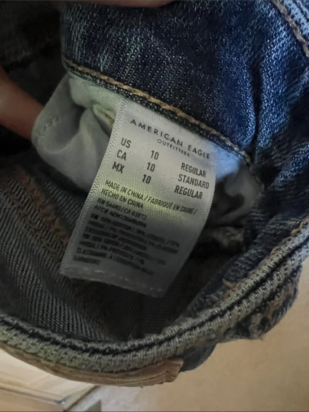 American Eagle Outfitters Straight Leg Jeans - Blue